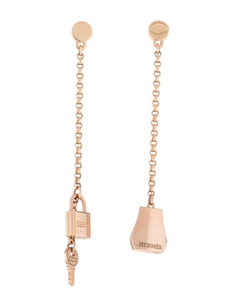 hermes kelly clochette earrings|Jewelry and watches Gold jewelry .